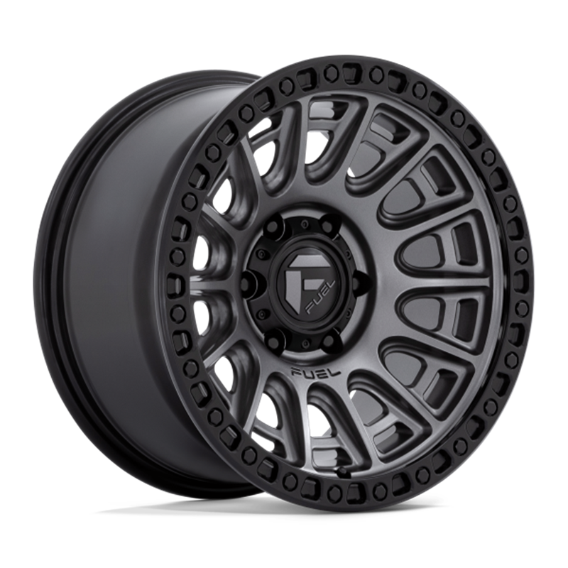 Fuel Off-Road | D835 17x8.5 ET25 - MATTE GUNMETAL WITH BLACK RING