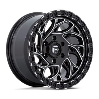 Fuel Off-Road | D840 15x8.0 ET-19 - GLOSS BLACK MILLED