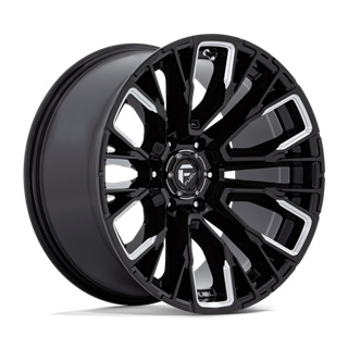 Fuel Off-Road | D849 17x9.0 ET1 - GLOSS BLACK MILLED