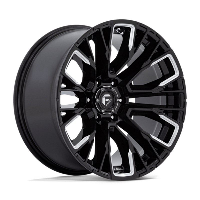 Fuel Off-Road | D849 17x9.0 ET1 - GLOSS BLACK MILLED