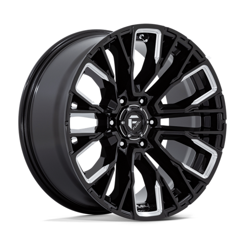 Fuel Off-Road | D849 20x9.0 ET1 - GLOSS BLACK MILLED