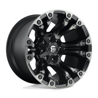 Fuel Off-Road | D851 17x9.0 ET1 - MATTE BLACK GRAY TINT