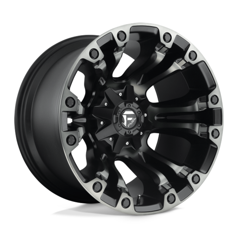 Fuel Off-Road | D851 17x9.0 ET-12 - MATTE BLACK GRAY TINT