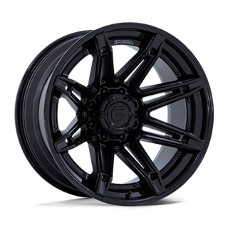 Fuel Off-Road | FC401 20x10.0 ET-18 - MATTE BLACK WITH GLOSS BLACK LIP