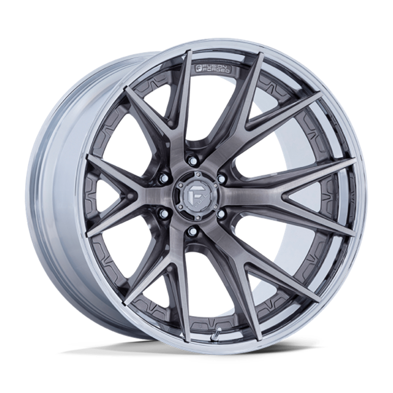 Fuel Off-Road | FC402 20x9.0 ET1 - PLATINUM WITH CHROME LIP