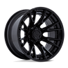 Fuel Off-Road | FC402 20x10.0 ET-18 - MATTE BLACK WITH GLOSS BLACK LIP
