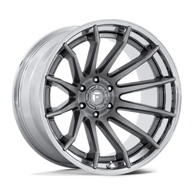 Fuel Off-Road | FC403 20x10.0 ET-18 - PLATINUM WITH CHROME LIP