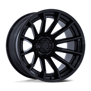 Fuel Off-Road | FC403 20x10.0 ET-18 - MATTE BLACK WITH GLOSS BLACK LIP