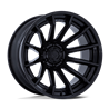 Fuel Off-Road | FC403 20x10.0 ET-18 - MATTE BLACK WITH GLOSS BLACK LIP