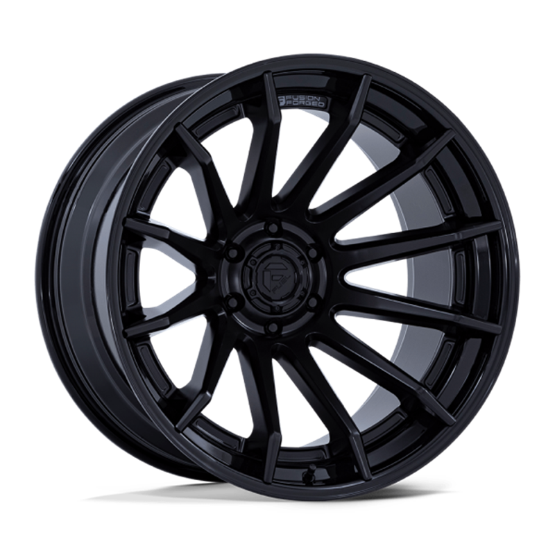 Fuel Off-Road | FC403 20x10.0 ET-18 - MATTE BLACK WITH GLOSS BLACK LIP