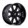 Fuel Off-Road | FC853 22x10.0 ET-18 - GLOSS BLACK MILLED