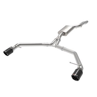 aFe Power | MACH Force-Xp 3 IN to 2-1/2 IN Stainless Steel Axle-Back Exhaust w/Carbon Tip - allroad 2.0T 2013-2016 aFe POWER ...