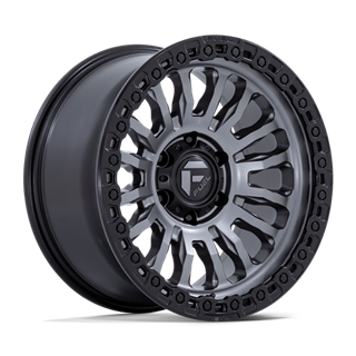 Fuel Off-Road | FC857 18x9.0 ET-12 - MATTE GUNMETAL WITH BLACK LIP