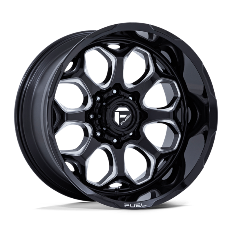 Fuel Off-Road | FC862 20x10.0 ET-18 - GLOSS BLACK MILLED