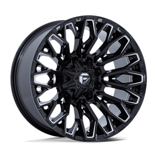 Fuel Off-Road | FC865 20x9.0 ET1 - GLOSS BLACK MILLED