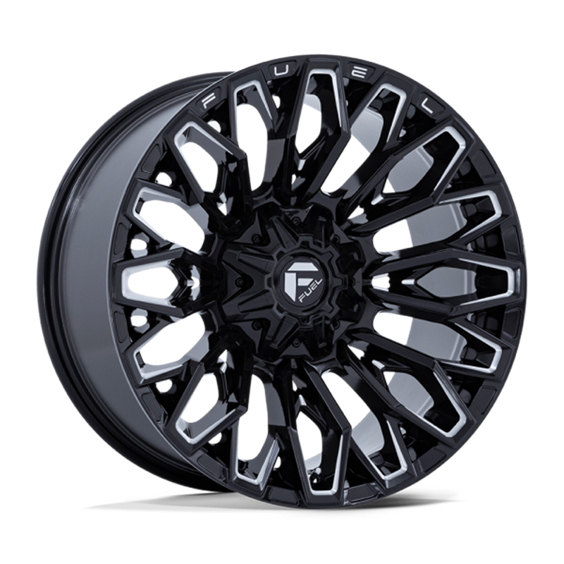 Fuel Off-Road | FC865 22x10.0 ET-18 - GLOSS BLACK MILLED