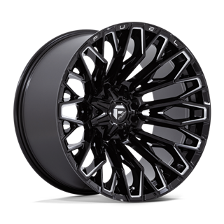 Fuel Off-Road | FC865 22x12.0 ET-44 - GLOSS BLACK MILLED