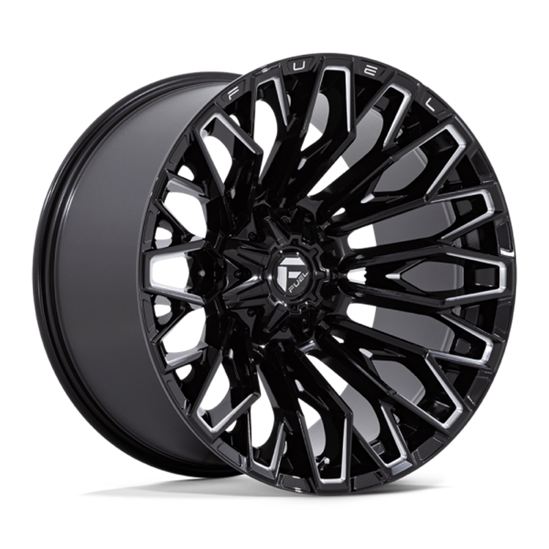 Fuel Off-Road | FC865 22x12.0 ET-44 - GLOSS BLACK MILLED
