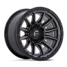 Fuel Off-Road | FC866 20x10.0 ET-18 - MATTE GUNMETAL W/ GLOSS BLACK LIP