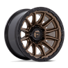 Fuel Off-Road | FC866 22x10.0 ET-18 - MATTE BRONZE W/ GLOSS BLACK LIP