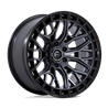 Fuel Off-Road | FC869 17x9.0 ET-12 - MATTE GUNMETAL W/ MATTE BLACK LIP