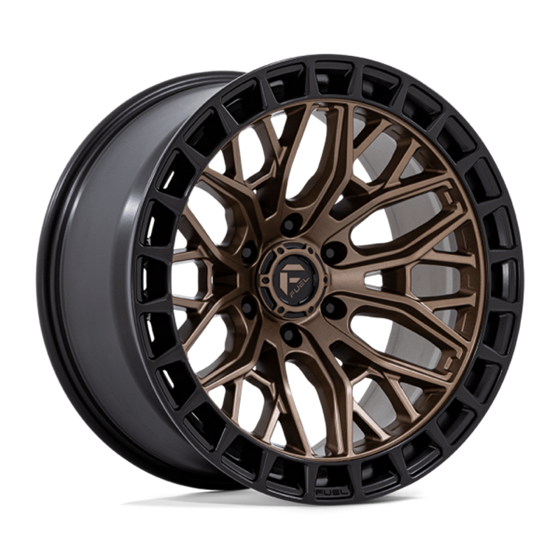 Fuel Off-Road | FC869 20x10.0 ET-18 - MATTE BRONZE W/ MATTE BLACK LIP