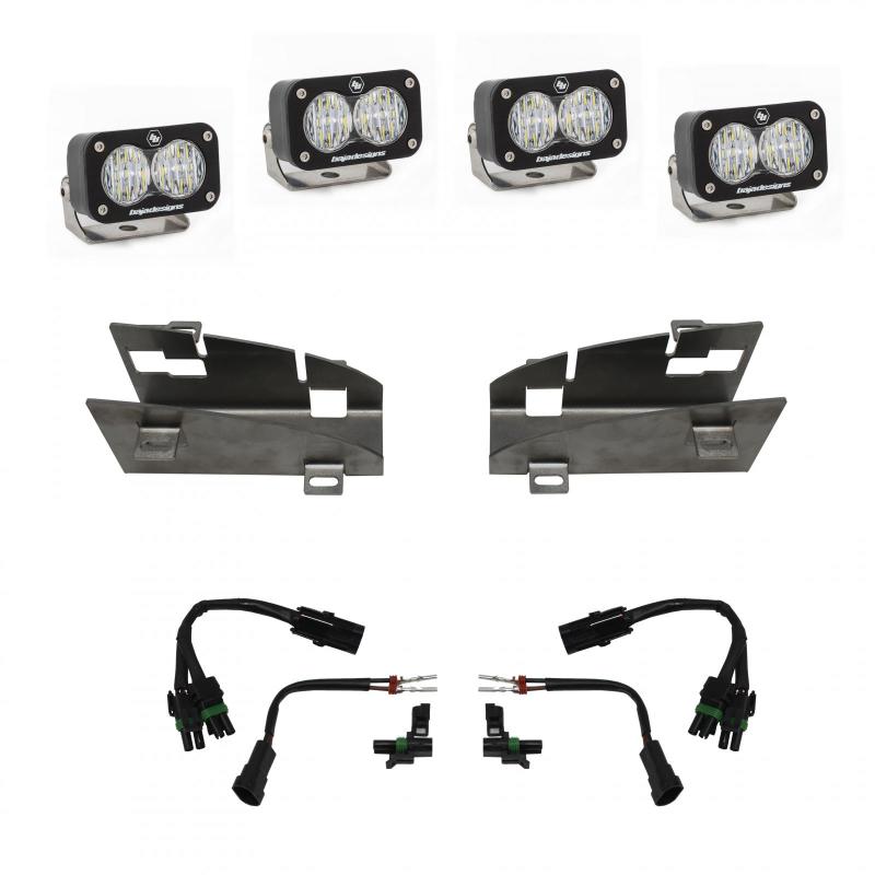 Baja Designs | - 448024 - S2 Sport Dual Fog Pocket Light Kit