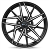 RTX | RS11 19x8.5 ET42 - Noir lustré machiné