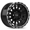 RTX | Striker 17x8.5 ET10 - Noir lustré fraisé avec rebord machiné