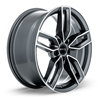 RTX | Kempten 19x8.0 ET35 - Satin Black with Machined Face