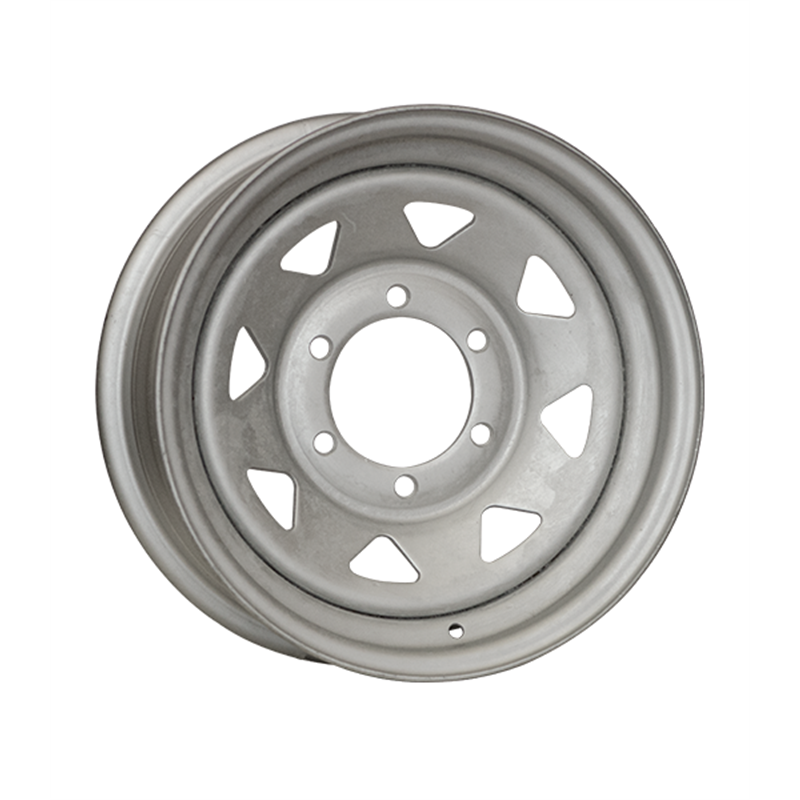 Ceco | Roue d'acier 13x4.5 ET0 - Dacromet CECO Roues d'acier