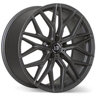 Braelin | BR10 20x9.0 ET38 - Matte Graphite