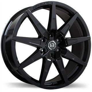 Braelin | BR15 20x8.5 ET45 - Noir lustré