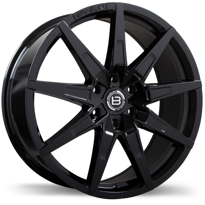 Braelin | BR15 22x9.0 ET45 - Noir lustré
