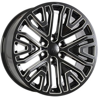 ART Replica | REPLICA 176 24x10.0 ET31 - Gloss Black - Milled Edge