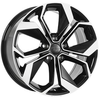 ART Replica | REPLICA 309 17x7.0 ET35 - Gloss Black - Machined Face