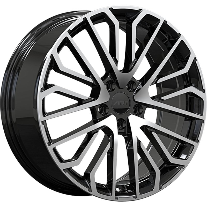 ART Replica | REPLICA 380 19x8.0 ET45 - Gloss Black - Machined Face