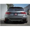 aFe Power | MACH Force-Xp 3 IN to 2-1/2 IN Stainless Steel Cat-Back Exhaust System Black - RS6 Avant 4.0T 2021-2023 aFe POWER...