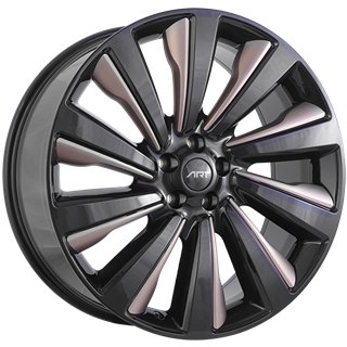 ART Replica | REPLICA 392 23x9.5 ET42 - Gloss Black - Caramel Inserts