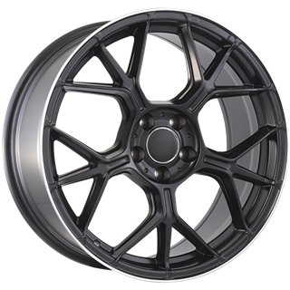 ART Replica | REPLICA 395 19x9.5 ET45 - Satin Black - Machined Lip