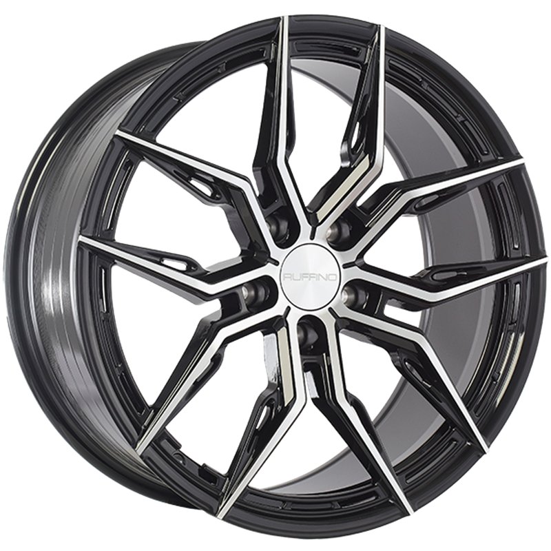 Ruffino | ELEGANZA 18x8.0 ET45 - Noir lustre - Facade machinee