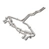 aFe Power | MACH Force-Xp 3 IN to 2-1/2 IN Stainless Steel Cat-Back Exhaust System Polished - RS6 Avant 4.0T 2021-2023 aFe PO...