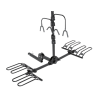 Enthuze | Support à vélo style plateforme pour attelage 2" - Pour 4 vélos, maximum 160 lbs Enthuze Extérieur
