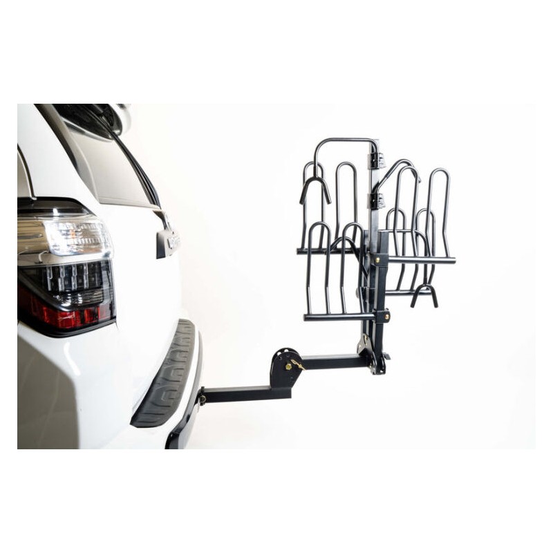 Enthuze | Support à vélo style plateforme pour attelage 2" - Pour 4 vélos, maximum 160 lbs Enthuze Extérieur