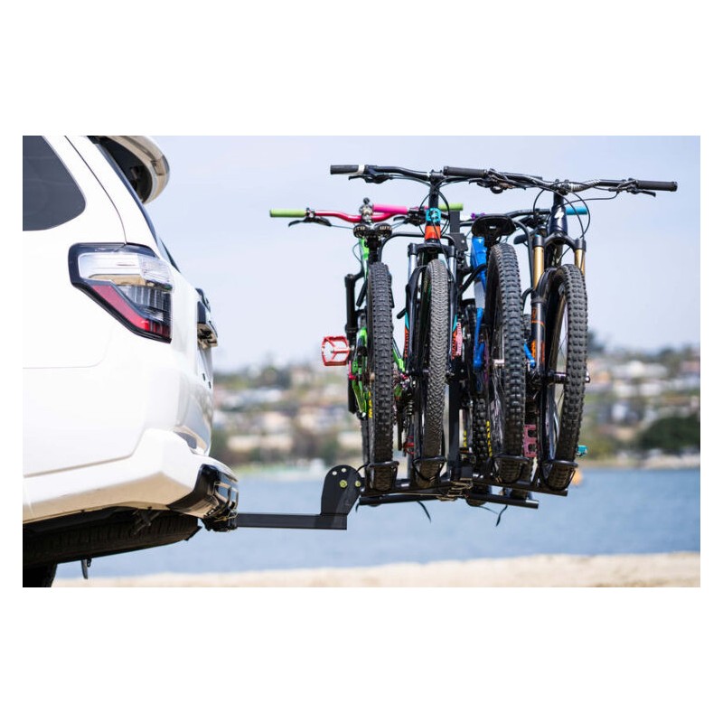 Enthuze | Support à vélo style plateforme pour attelage 2" - Pour 4 vélos, maximum 160 lbs Enthuze Extérieur