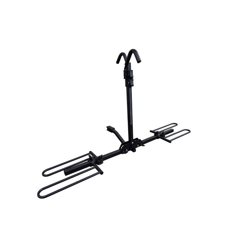 Enthuze | Support à vélo style plateforme pour attelage 1.25"/2" - Pour 2 vélos, maximum 80 lbs Enthuze Extérieur