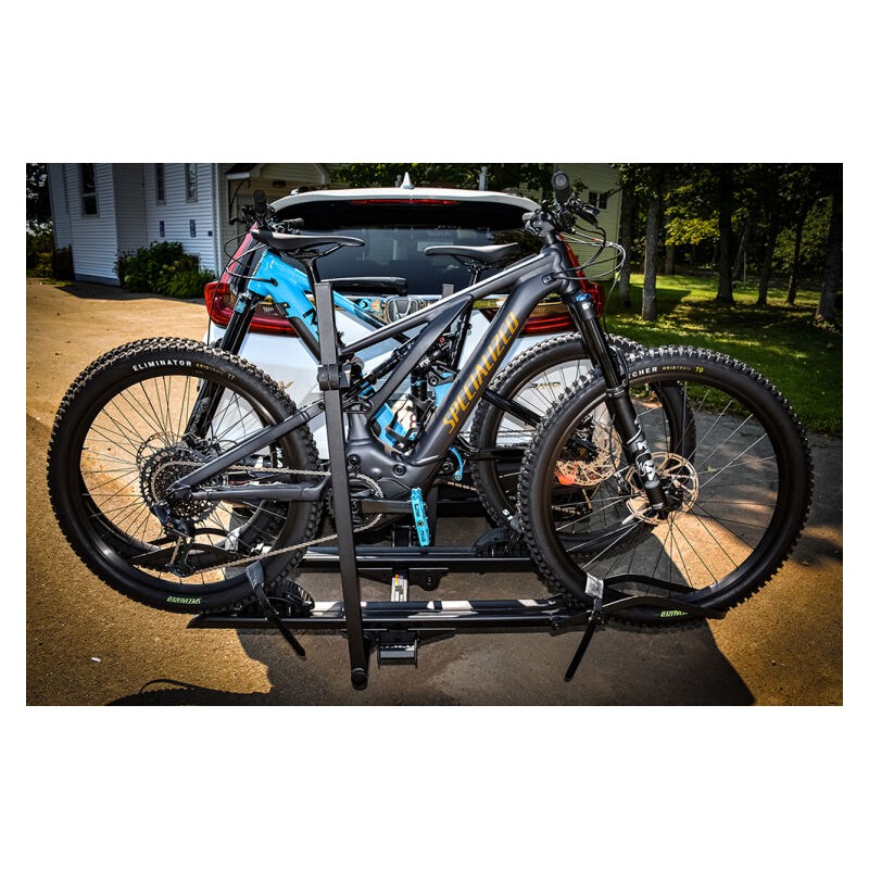 Enthuze | Support à vélo électrique pour attelage 2" - Pour 2 vélos, maximum 200 lbs Enthuze Extérieur