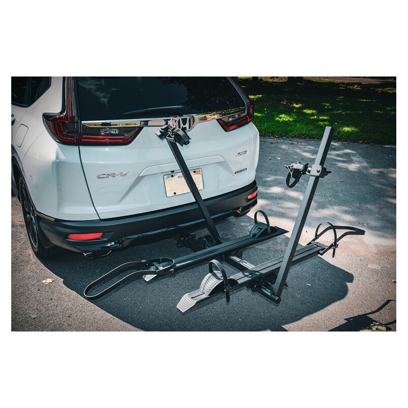 Enthuze | Support à vélo électrique pour attelage 2" - Pour 2 vélos, maximum 200 lbs Enthuze Extérieur