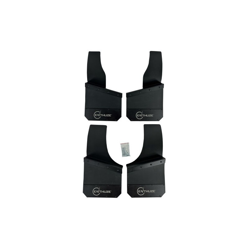 Enthuze | KickBack MudFlaps 13" - Avant & Arrière Kit - Universel Enthuze Garde-boue