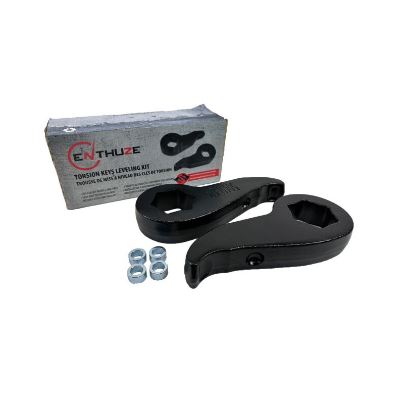 Enthuze | Leveling Kit 1-3" (Keys & Shock Extenders) - Silverado / Sierra 2500 / 3500 HD 2011-2019 (8 Lug) Enthuze Leveling Kits